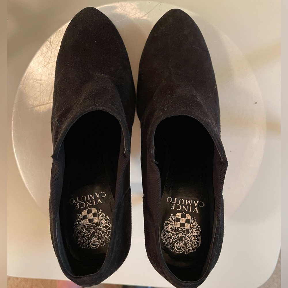 Vince Camuto Black Ankle Booties